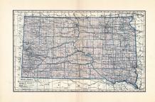 South Dakota State Map, Lincoln County 1929